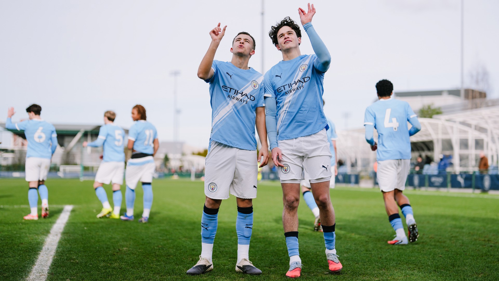 CLINICAL : Teddie Lamb's header gives City the lead.