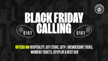 Black Friday is calling, shop our City products now! 