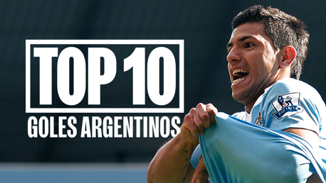 Top 10 goles argentinos