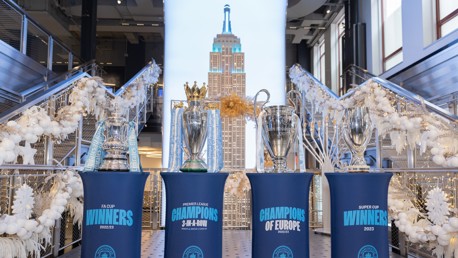 Treble Trophy Tour visits the USA 