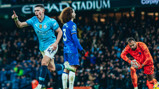 CELEBRATE: Foden enjoyed that one!