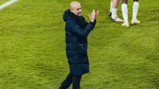 THE BOSS: On the touchline.