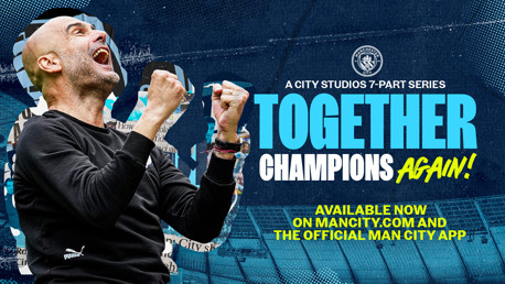 'Together: Champions Again!' disponível no aplicativo oficial e no canal do YouTube a partir de 15 de dezembro! 