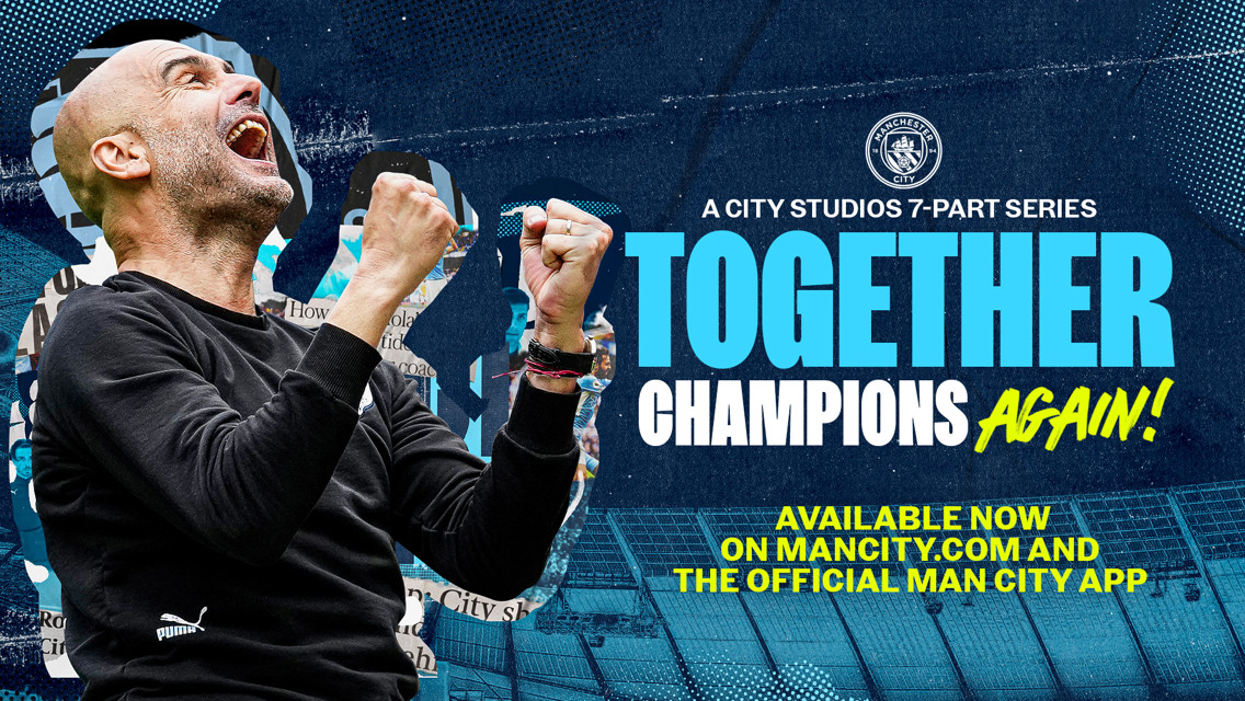 'Together: Champions Again!' disponível no aplicativo oficial e no canal do YouTube a partir de 15 de dezembro! 