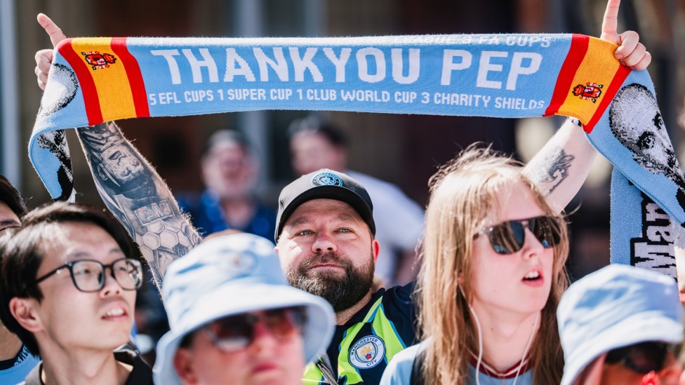 THANK YOU PEP : A fan sends his message to the boss