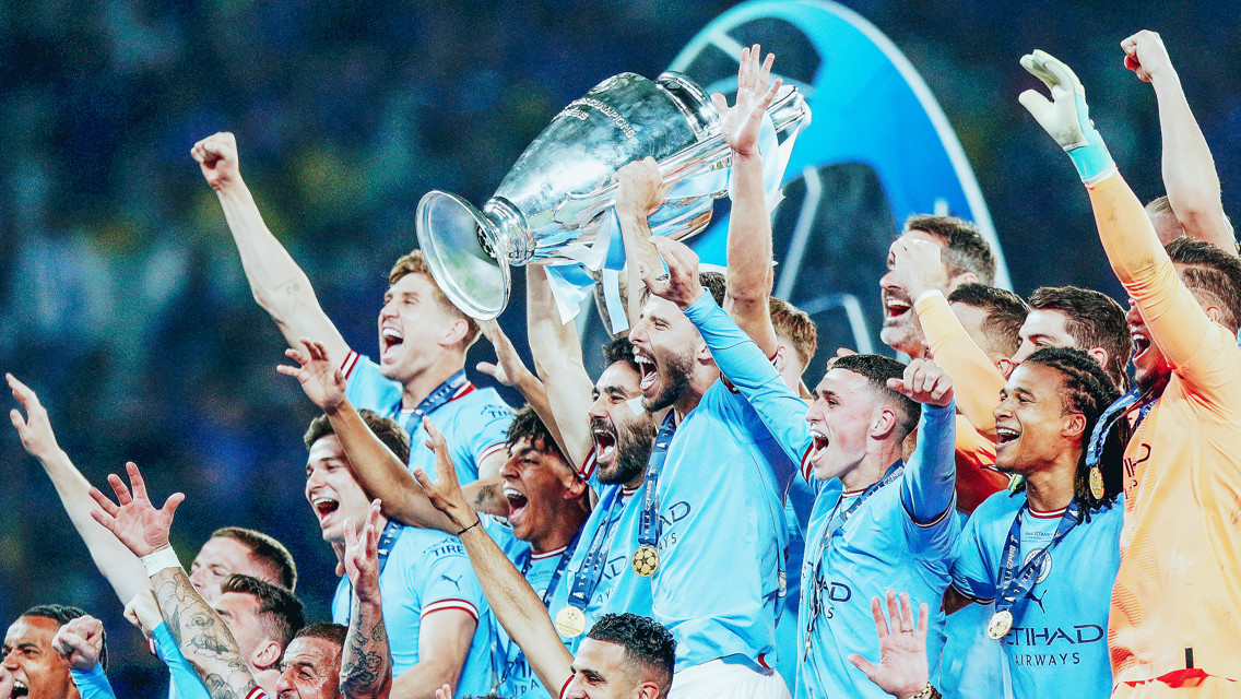 A história do City na Champions League 