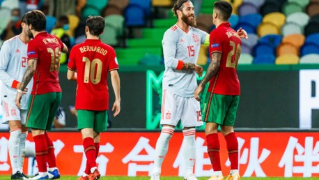 Portugal e Espanha empatam em Lisboa