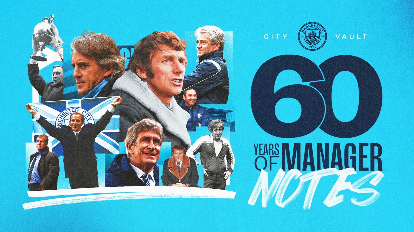 City Vault: From Mercer to Manuel - 60 years of matchday programme manager notes!