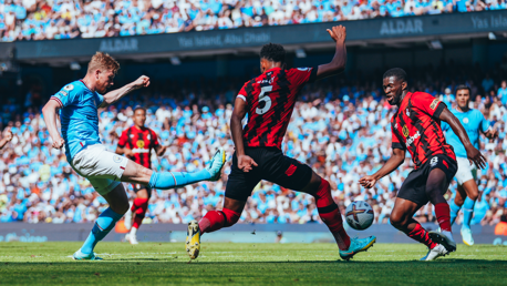 De Bruyne wins August's Nissan Goal of the Month