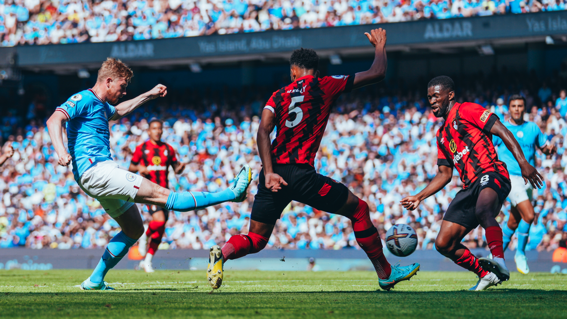 De Bruyne wins August's Nissan Goal of the Month