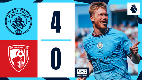 City 4-0 Bournemouth: Highlights
