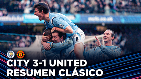 Resumen clásico: City 3-1 United 2006