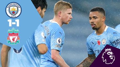 Full-match replay: City 1-1 Liverpool