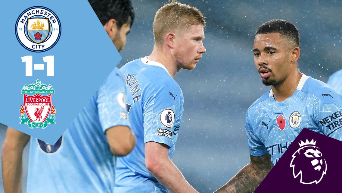 Full-match replay: City 1-1 Liverpool