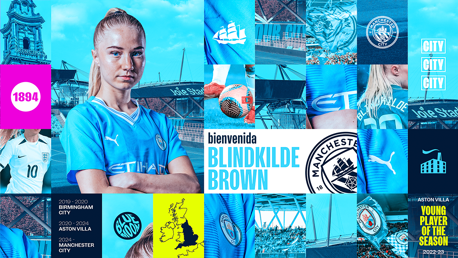 Blindkilde Brown se une al City