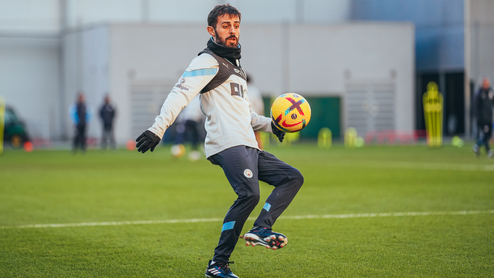 Bernardo in action...