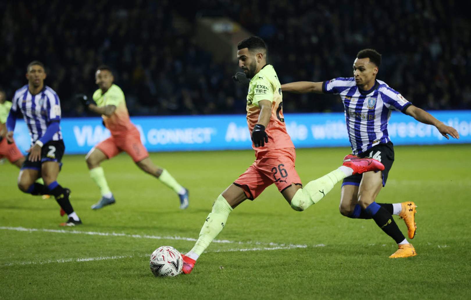 Mahrez: Foco foi a chave para vencer o Sheffield Wednesday