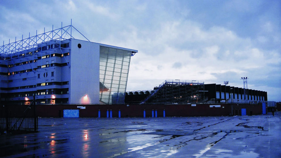 END GAME: A poignant scene looking back at our famous old ground