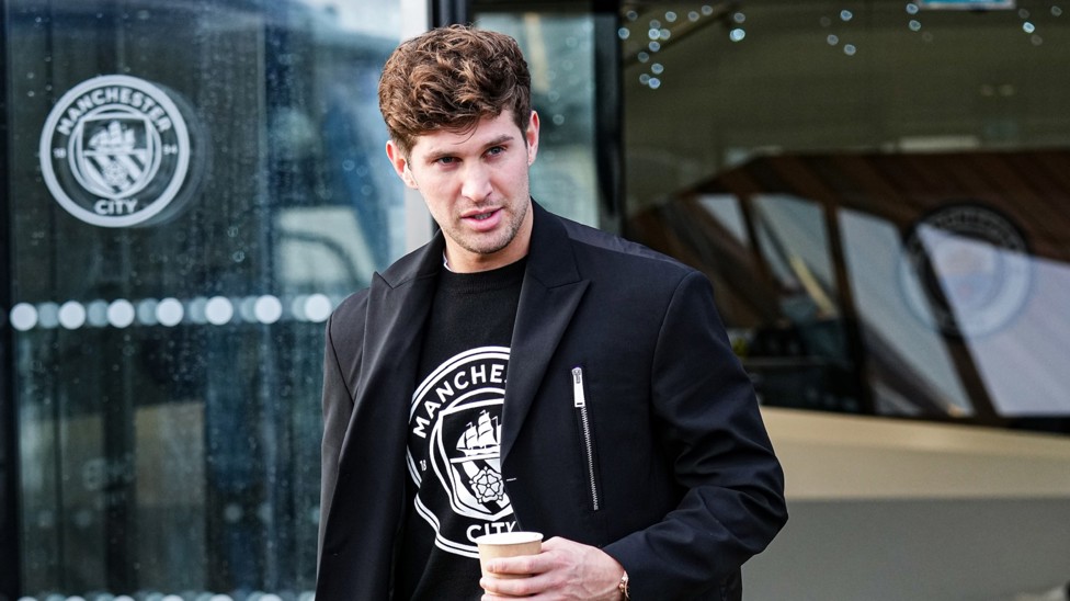  John Stones: Make that coffee to go!
