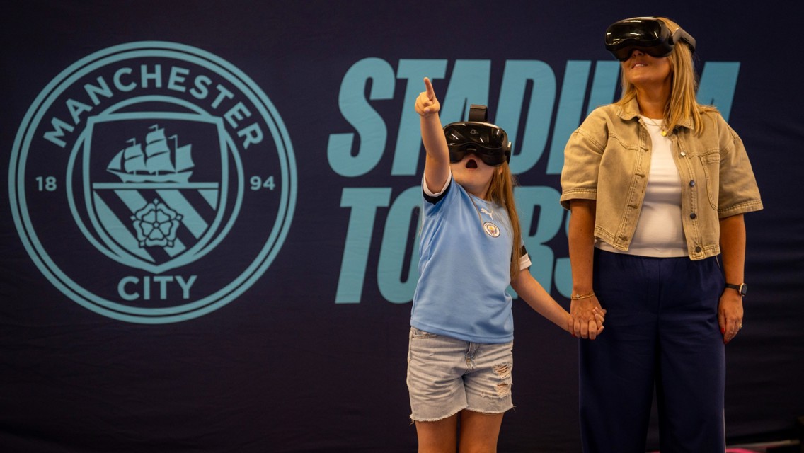 First-of-its-kind virtual reality experience launched at the Etihad Stadium