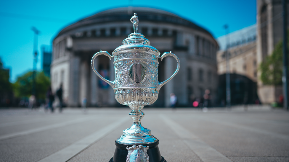 STUNNING : Manchester Central Library is one of the few buildings left untouched in the city since our first FA Cup win.