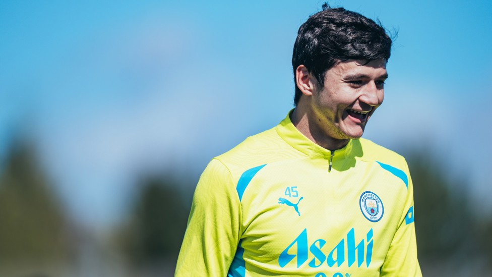 HAPPY MAN : Abdukodir Khusanov is all smiles