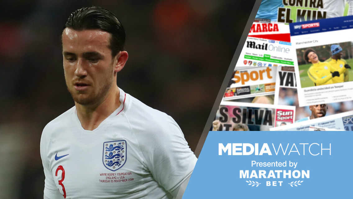 TARGET?: It's claimed City are eyeing a January move for Ben Chilwell...