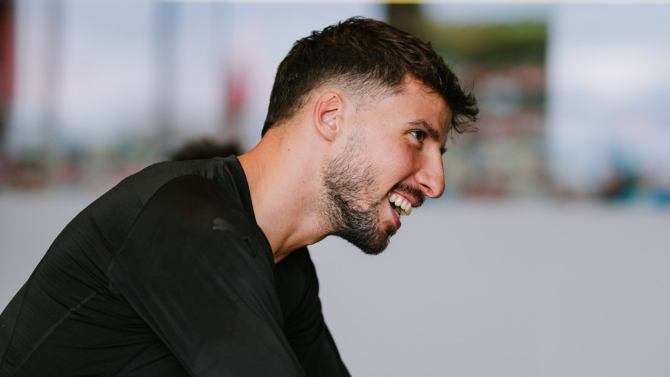 LONDON CALLING: Now the focus is all about Sunday's trip to Arsenal for Ruben Dias and his City colleagues.