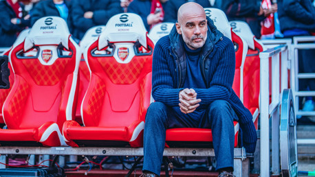 Pep: Let's learn the lessons from Arsenal loss