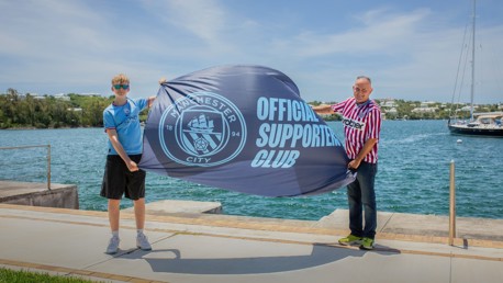 Bermuda’s Blues: Supporting City 3,000 miles from Manchester