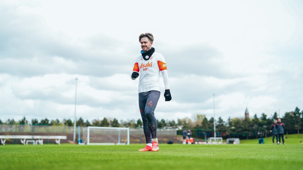 JACK THE LAD : Jack Grealish sharpens up for Real Madrid