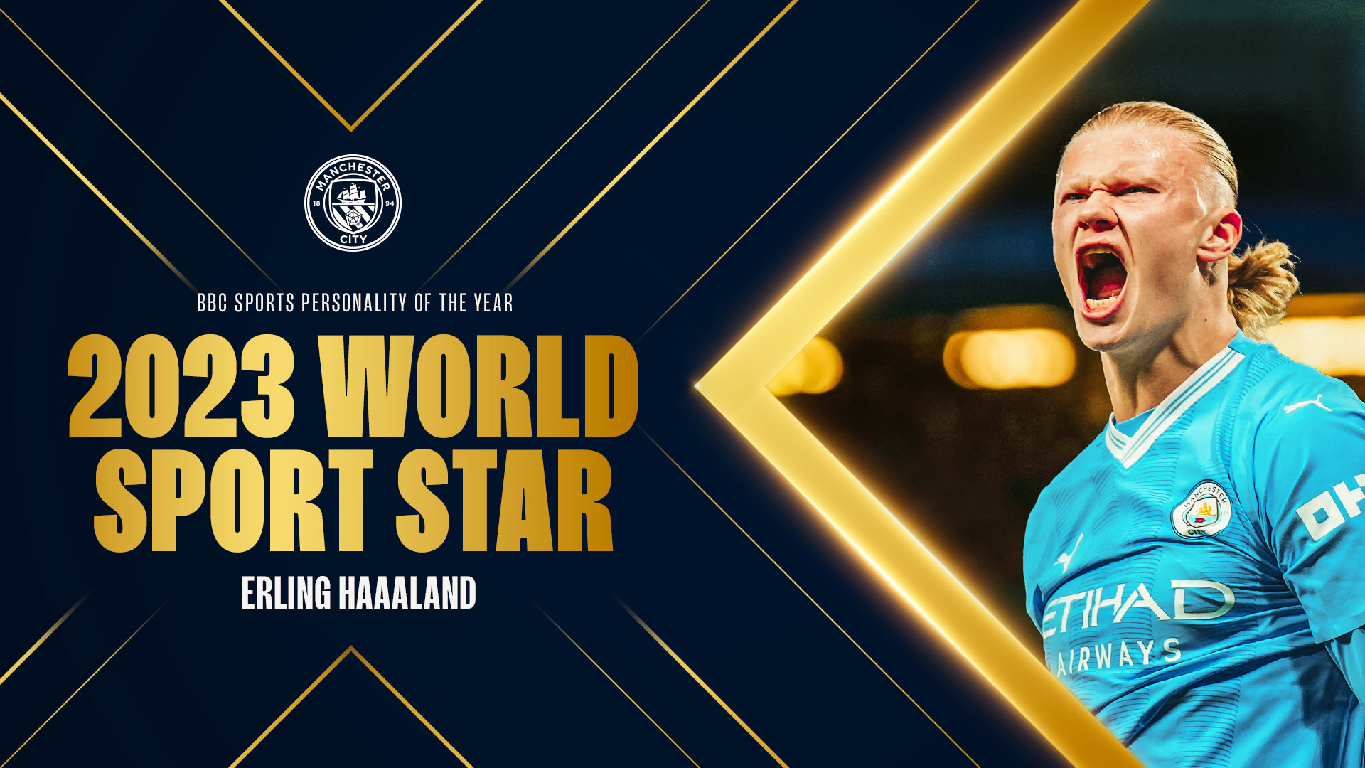 Haaland wins 2023 BBC World Sport Star of the Year award
