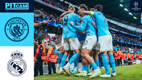 City 4-0 Real Madrid: Pitcam highlights