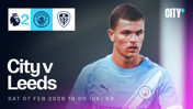 Watch City's Premier League 2 clash with Leeds live on CITY+