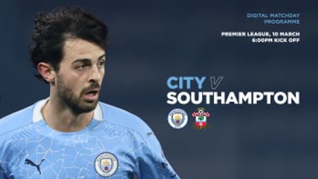 City v Southampton: FREE digital matchday programme