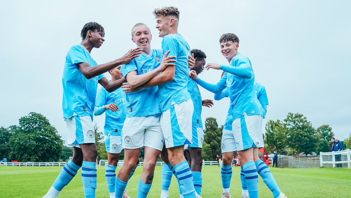 Warhust inspires City U18s to big victory at Middlesbrough