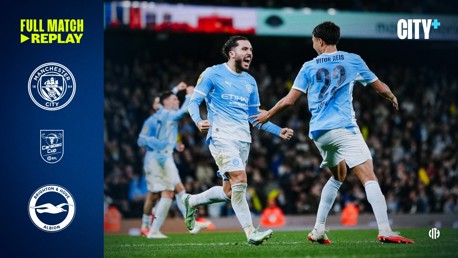 City v Brighton: Full-match replay - Carabao Cup