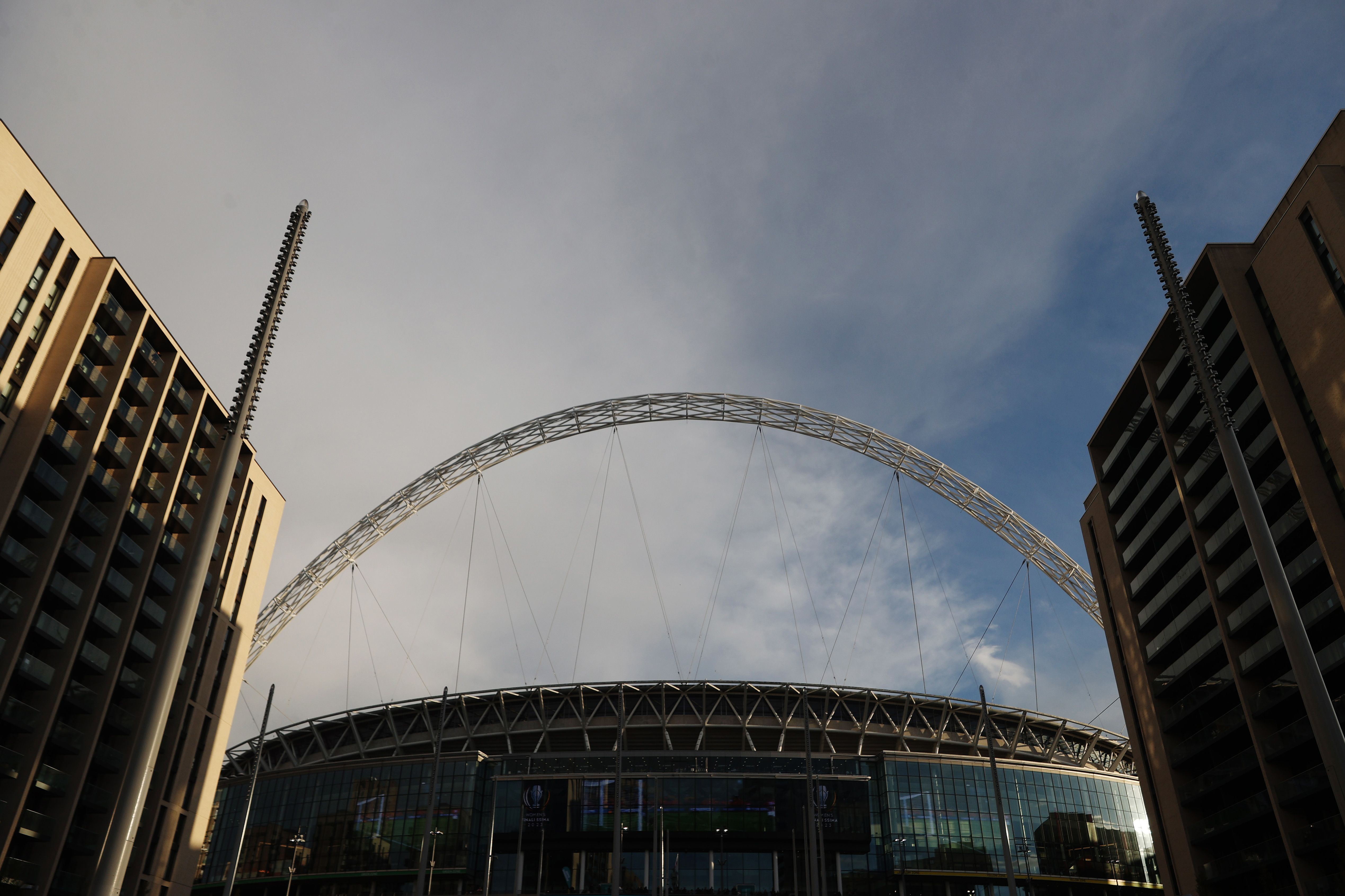 WEMBLEY : O palco do jogo do sábado. 