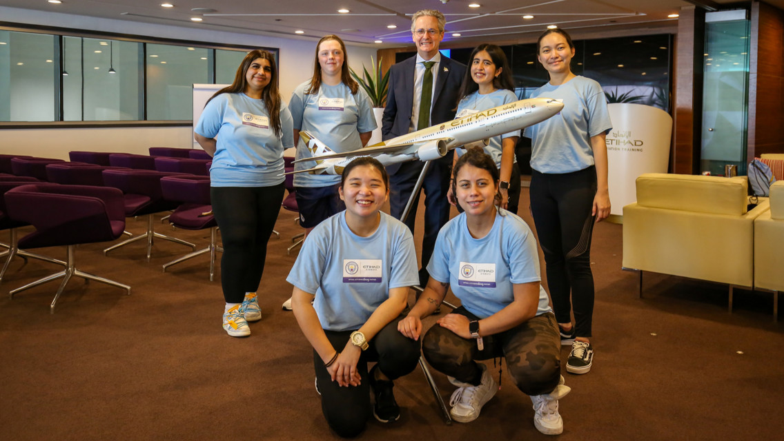 Young Leaders visit Abu Dhabi for Etihad Airways' leadership experience