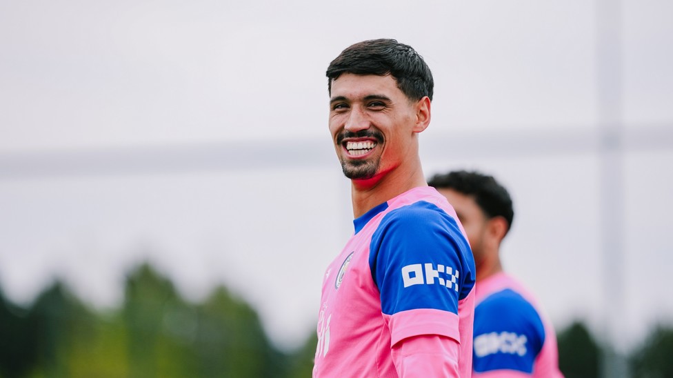 TIJJANI REIJNDERS: There's always a beaming smile when our Dutch midfielder is around