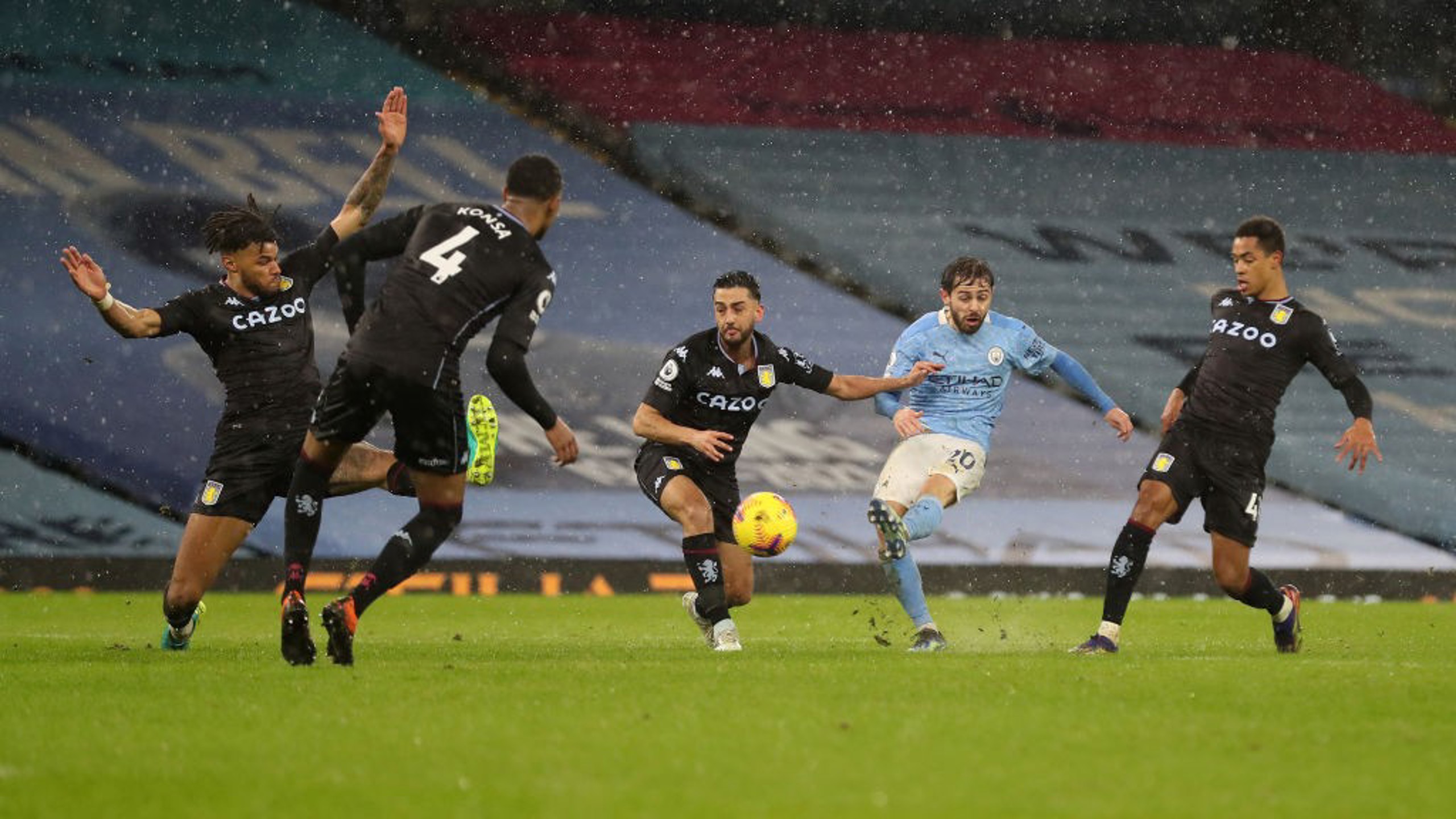 GALLERY: Bernardo and Gundogan late double enough to down Villans