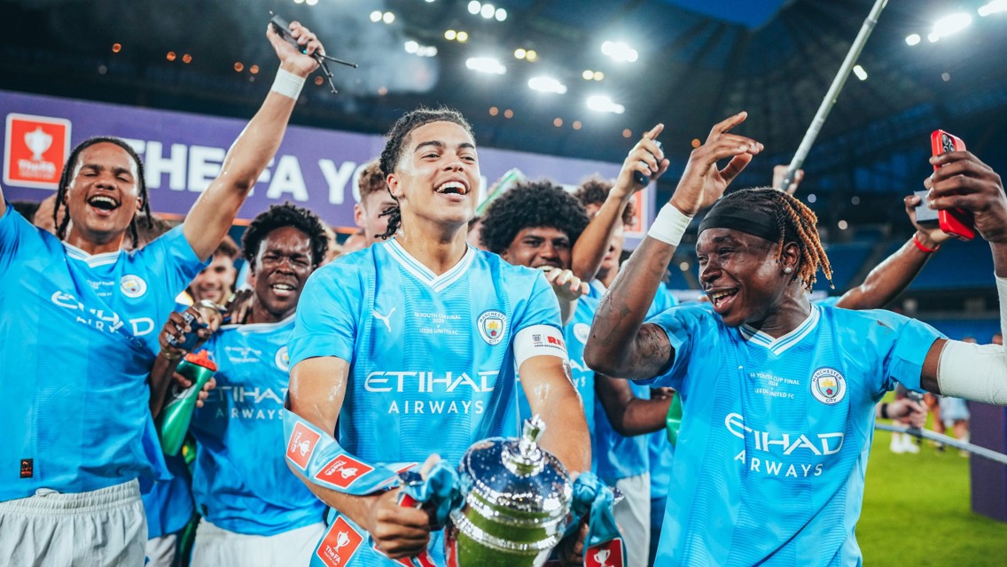 FA Youth Cup triumph a moment to remember, says Simpson-Pusey 