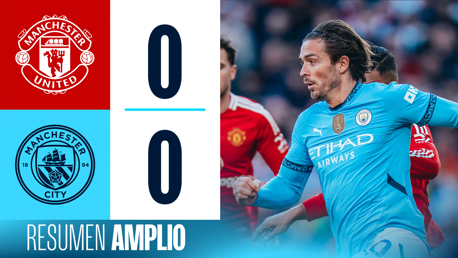 United 0-0 City: resumen amplio