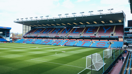 AWAY DAY: Turf Moor ready for the visit of City.