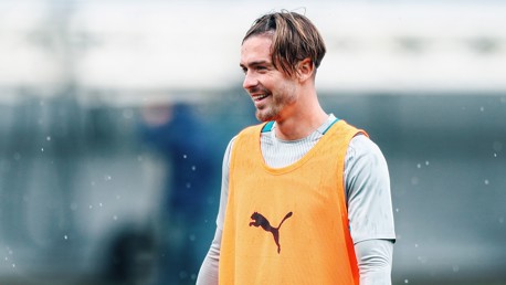 Jack Grealish: First training session 