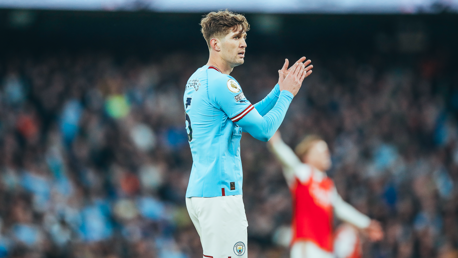 APPLAUD: Stones likes what he sees!