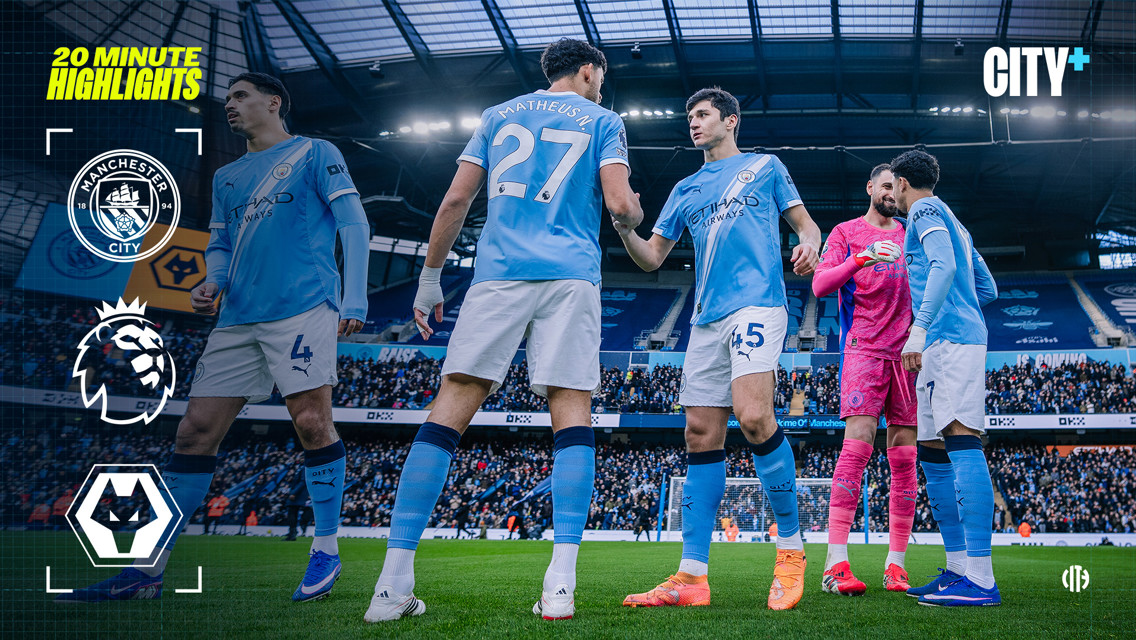 City 2-0 Wolves: 20-minute highlights