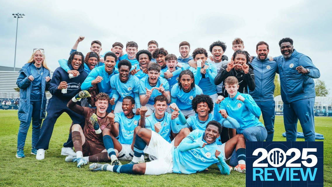 City's U18s in 2025: Record-breaking consistency