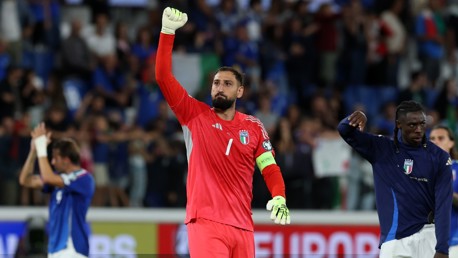 Donnarumma captains Italy to big win over Estonia