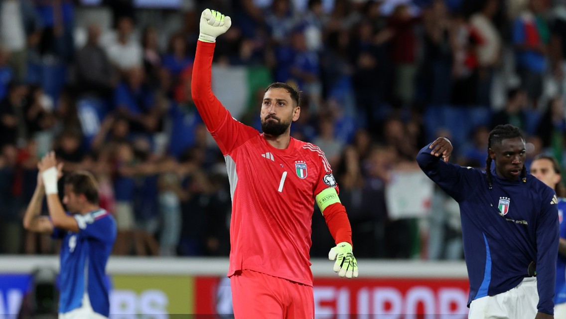 Valla invicta para Donnarumma con Italia